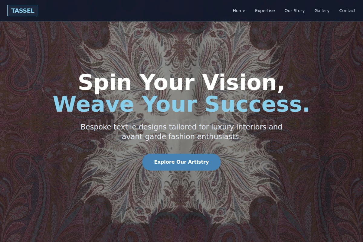 Tassel Textile Design